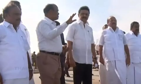 கடலூரில் மழை பாதிப்பு குறித்து முதல்-அமைச்சர் மு.க.ஸ்டாலின் நேரில் ஆய்வு