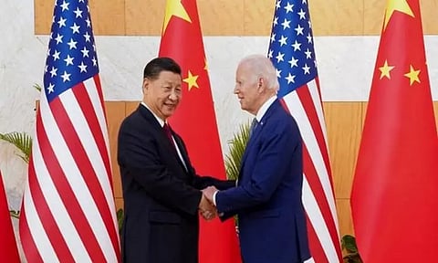 ஜி20 மாநாடு: அமெரிக்க அதிபர் ஜோ பைடன் - சீன அதிபர் ஜின்பிங் சந்திப்பு; 3 மணி நேரம் முக்கிய பேச்சுவார்த்தை!