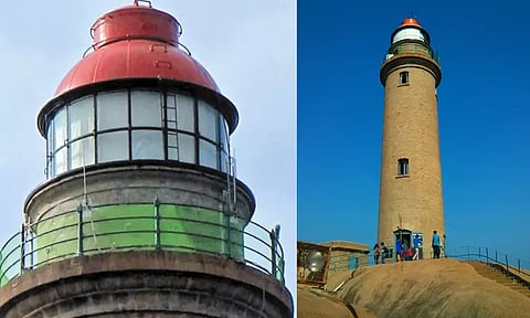 மாமல்லபுரம் கலங்கரை விளக்கம் உச்சியில் கம்பி வலைகள் பொருத்தம்; கலங்கரை விளக்கங்கள் துறை நடவடிக்கை