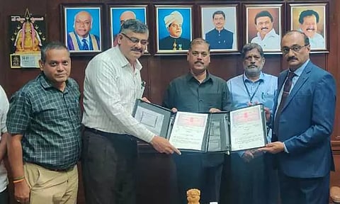 தேசிய வேளாண் நிறுவனத்துடன் அண்ணாமலை பல்கலைக்கழகம் புரிந்துணர்வு ஒப்பந்தம்