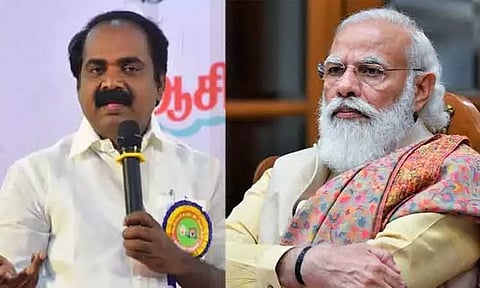 இந்தியாவுக்குள் தான் தமிழ்நாடு இருக்கிறது..! மழை பாதிப்புக்கு பிரதமர் ஆறுதல் கூட தெரிவிக்கவில்லை - அமைச்சர் மெய்யநாதன்