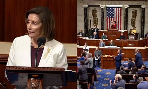 "மக்களுக்காக பேசுவதை விட பெரிய மரியாதை எதுவுமில்லை" -அமெரிக்க சபாநாயகர் பதவியில் இருந்து நான்சி பெலோசி விலகல்!