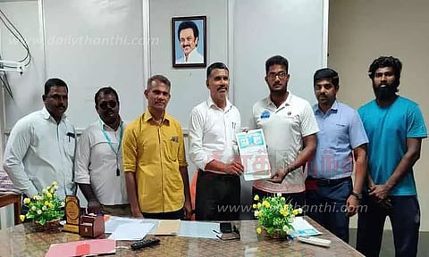 காமராஜர் அரசு கலைக்கல்லூரி- கிரிக்கெட் சங்கம் புரிந்துணர்வு ஒப்பந்தம்