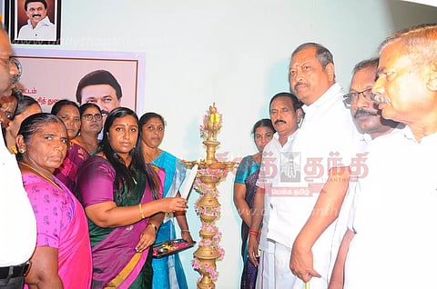 ரூ.2.93 கோடியில் மோகனூர் ஊராட்சி ஒன்றிய அலுவலகம் முதல்-அமைச்சர் மு.க.ஸ்டாலின் காணொலி காட்சி மூலம் திறந்து வைத்தார்