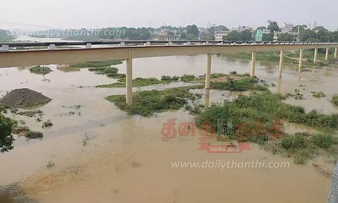 மேற்கு தொடர்ச்சி மலையில் தொடர் மழை: தாமிரபரணியில் நீர்வரத்து அதிகரிப்பு