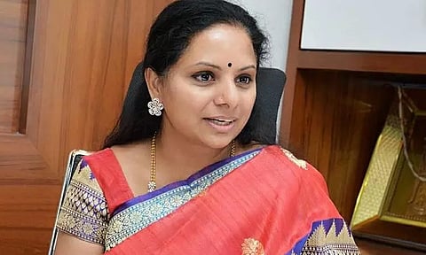 'பா.ஜனதாவில் இணையுமாறு என்னை அணுகினார்கள்' - முதல்-மந்திரி சந்திரசேகர் ராவின் மகள் குற்றச்சாட்டு