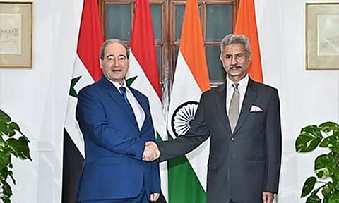 சிரியாவுக்கான மனிதநேய உதவிகள் தொடரும்: மத்திய மந்திரி ஜெய்சங்கர்