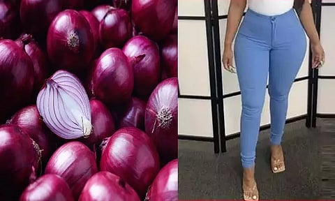 ஆன்லைனில் ஜீன்ஸ் பேண்ட் ஆர்டர் செய்த பெண்ணுக்கு பை நிறைய வெங்காயம் கிடைத்ததால் அதிர்ச்சி!