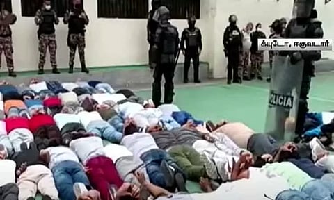 ஈகுவேடார் சிறைச்சாலையில் கைதிகளுக்கிடையே வன்முறை - 10 பேர் உயிரிழப்பு