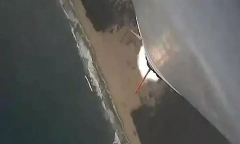 இந்தியாவின் முதல் தனியார் ராக்கெட்டிலிருந்து வெளியான அசத்தல் வீடியோ...!