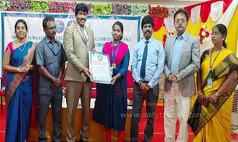 இயற்கை முறையில் ஏ.சி. அமைத்து மாணவர்கள் சாதனை