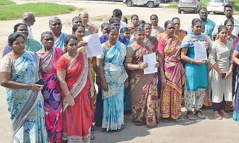 டாஸ்மாக் கடைக்கு பொதுமக்கள் எதிர்ப்பு