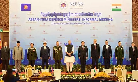 பயங்கரவாதத்திற்கு 'அலட்சியம்' இனி ஒரு பதிலாக இருக்க முடியாது - ஆசியான் பாதுகாப்புத்துறை மந்திரிகள் கூட்டத்தில் ராஜ்நாத் சிங் பேச்சு