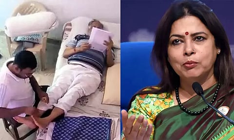 டெல்லி மந்திரிக்கு சிறையில் விசேஷ உணவுகளா? - உல்லாச விடுதி போல வசதிகள் அனுபவிப்பதாக பா.ஜ.க. பாய்ச்சல்