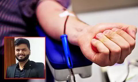 நோயாளிக்கு ரத்தம் கொடுத்து, அறுவை சிகிச்சை செய்து உயிரை காப்பாற்றிய மருத்துவர்