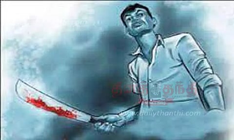 பஞ்சாயத்து தலைவர், மகனுக்கு அரிவாள் வெட்டு