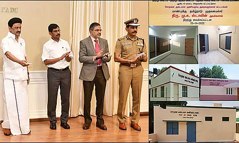 12 மாவட்ட சிறைகளில் அடையாள அணிவகுப்பு அறைகள் முதல்-அமைச்சர் திறந்து வைத்தார்