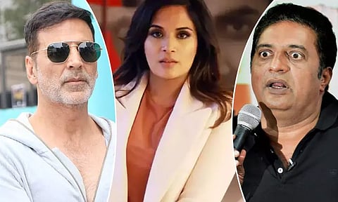 பாலிவுட் நடிகையின் டுவிட்டர் பதிவால் வந்த வினை; அக்ஷய் குமார் - பிரகாஷ்ராஜ் மோதல்