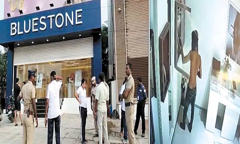 தாம்பரம் அருகே நகை கடைக்குள் புகுந்து ரூ.1½ கோடி தங்கம்-வைர நகைகள் கொள்ளை; வடமாநில கொள்ளையர்கள் 3 பேர் கைது