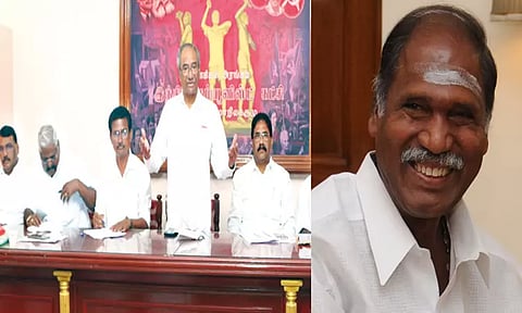 மாநில அந்தஸ்து கோரிக்கைக்கு வலு சேர்க்க பா.ஜ.க. கூட்டணியில் இருந்து ரங்கசாமி வெளியேற வேண்டும் - இந்திய கம்யூனிஸ்டு
