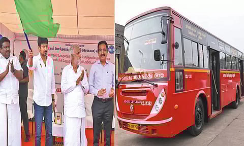 மாநகர பஸ்களில் பஸ் நிறுத்தத்தை முன்கூட்டியே அறிவிக்கும் வசதி