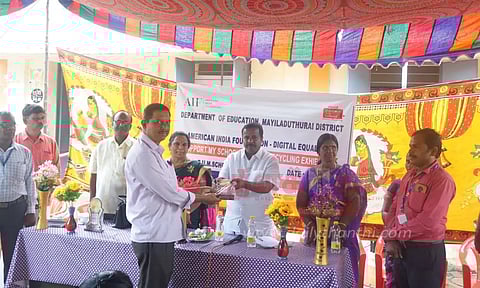 பிளாஸ்டிக்- கழிவு பொருள் மேலாண்மை விழிப்புணர்வு நிகழ்ச்சி