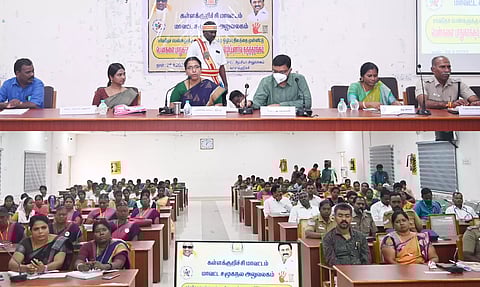 பெண் குழந்தைகளுக்கு தற்காப்பு கலைகளை கற்றுக் கொடுக்க வேண்டும் - மாவட்ட முதன்மை நீதிபதி