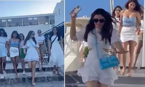 குட்டி உடையில் ஆட்டம் பாட்டம் கொண்டாட்டம் ...! ஹன்சிகா கொடுத்த பேச்சிலர் பார்ட்டி