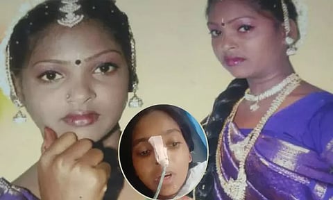 நான் சங்கீதா பேசறேன்...! பரபரப்பு வாக்குமூலம்...!விழுப்புரம் அருகே- தீக்குளிக்க முயன்ற மனைவி மீது தீவைத்த கணவன்