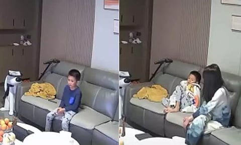 அதிகமாக டி.வி. பார்த்த சிறுவன்... இரவு முழுவதும் டி.வி. பார்க்க வைத்து தண்டனை கொடுத்த பெற்றோர் மீது விமர்சனம்