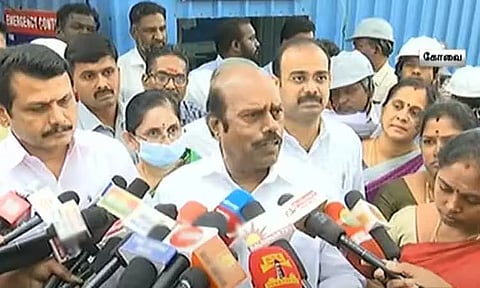 "வளர்ச்சி திட்டங்களை செயல்படுத்த நிலங்களை கையகப்படுத்துவது அவசியம்" - அமைச்சர் எ.வ.வேலு