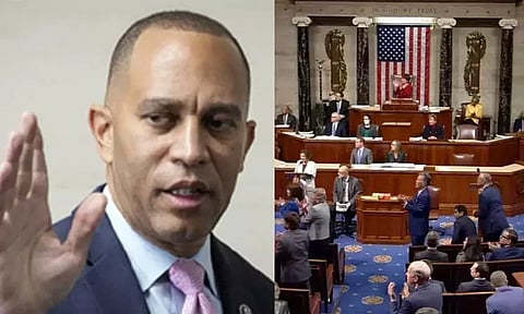 அமெரிக்க நாடாளுமன்றத்தில் ஜனநாயகக் கட்சி தலைவர் பதவிக்கு முதல்முறையாக கறுப்பின எம்.பி. தேர்வு!