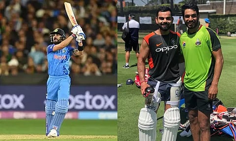 'எனது பந்து வீச்சில் கோலியை தவிர யாராலும் அந்த சிக்சர் அடித்திருக்க முடியாது' - பாகிஸ்தான் பவுலர் ஹாரிஸ் ரவுப் பேட்டி