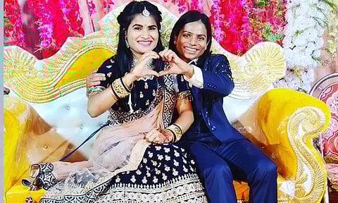 இந்திய நட்சத்திர தடகள வீராங்கனை டூட்டி சந்த் திருமணமா?