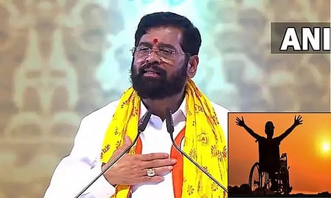 மாற்றுத்திறனாளிகளுக்காக புதிய துறை உருவாக்கப்படும்: மராட்டிய முதல்-மந்திரி ஏக்நாத் ஷிண்டே அறிவிப்பு!