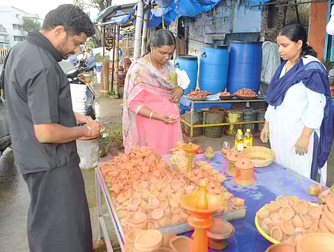 கார்த்திகைதீப அகல்விளக்குகள்