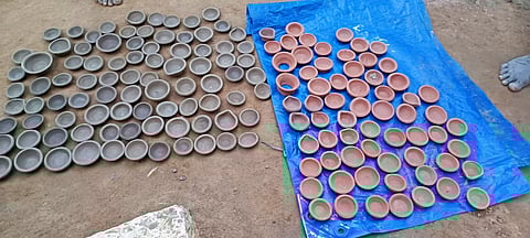 கார்த்திகைதீப அகல்விளக்குகள்