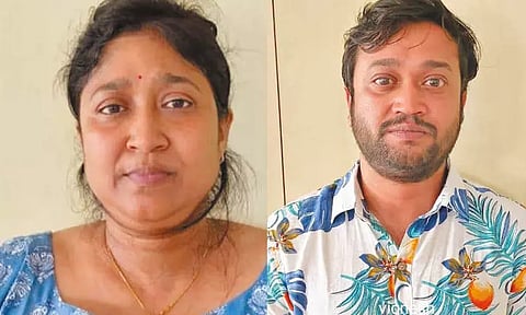 போதை அளவை கண்டறியும் கருவி மூலம் சோதித்ததால் ஆத்திரம்: குடிபோதையில் போலீஸ்காரரை தாக்கிய பெண் அதிகாரி கைது - ஆண் நண்பரும் சிக்கினார்