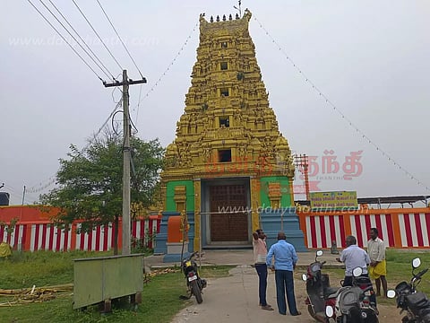 கோவில் கதவை உடைத்து அம்மன் தாலி, உண்டியல் திருட்டு