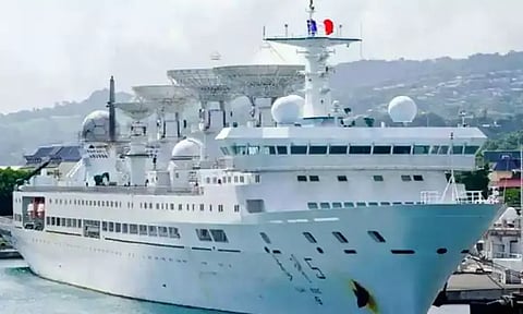 இந்திய கடல் பகுதியில் நுழைந்த சீன உளவு கப்பல்