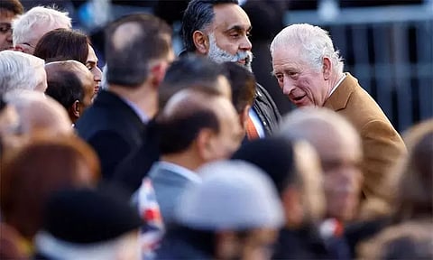 இங்கிலாந்து மன்னர் சார்லஸ் மீது முட்டை வீச்சு; ஒருவர் கைது