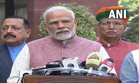 நாடாளுமன்றம் சுமூகமாக நடைபெற ஒத்துழைப்பு தாருங்கள் - பிரதமர் மோடி வேண்டுகோள்