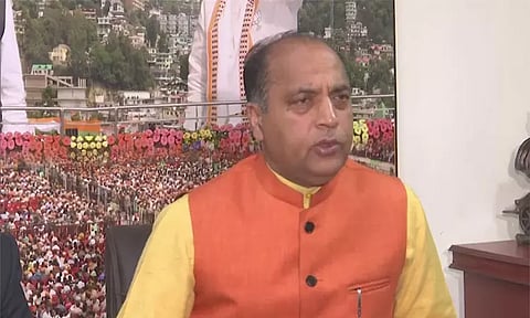 இமாச்சல பிரதேச முதல்-மந்திரி ஜெய்ராம் தாக்கூர் ராஜினாமா