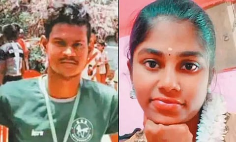 சிங்கபெருமாள் கோவில் அருகே மின்சார ரயில் மோதி காதல் ஜோடி பலி