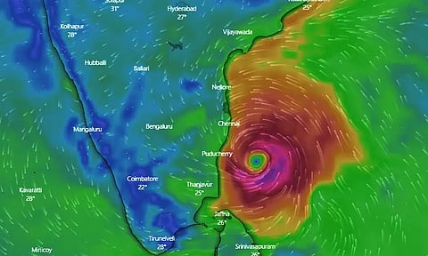 மாண்டஸ் புயல் எப்போது கரையை கடக்கும்...? வானிலை ஆய்வு மையம் பரபரப்பு தகவல்