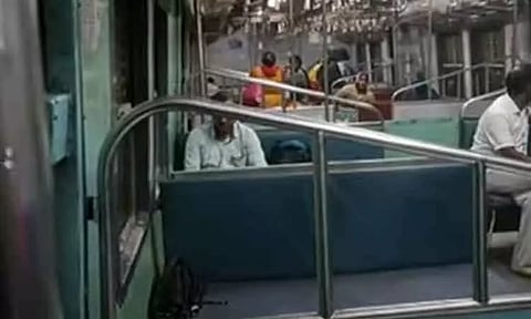 மாண்டஸ் புயல் எதிரொலி: சென்னை புறநகர் மின்சார ரெயில் சேவை பாதிப்பு