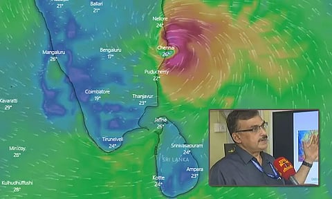 புயல் முழுமையாக கரையைக் கடக்க 2 மணி நேரமாகும் - சென்னை வானிலை ஆய்வு மையம்