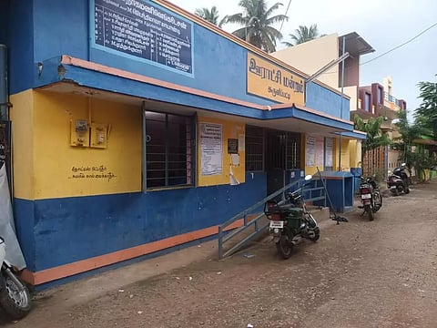 கம்பம் அருகே ஊராட்சி அலுவலக பூட்டு உடைப்பு