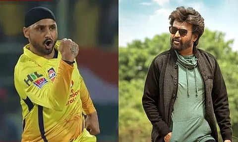 நீடூழி வாழ்க தலைவா! - ரஜினிகாந்துக்கு ஹர்பஜன் சிங் வாழ்த்து