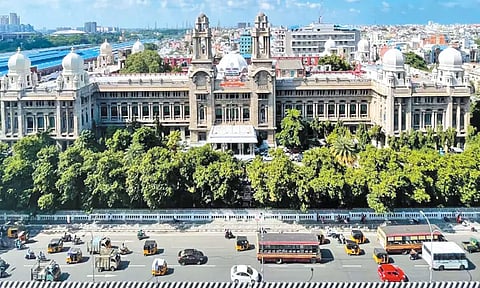 தெற்கு ரெயில்வே தலைமை அலுவலக கட்டிடத்துக்கு 100 வயது